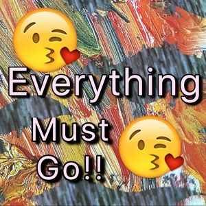 Sale!!!! Everything must go !!!